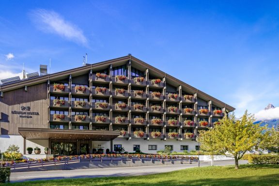 Aussenaufnahme Hotel Löwen Montafon, Schruns