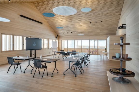 Seminarraum in der Fuchsegg Eco Lodge