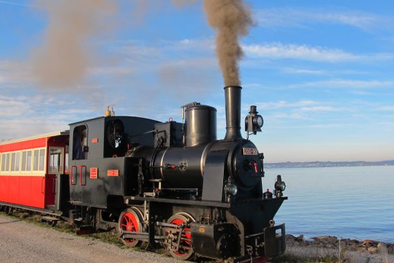 Dampflock, Rheinbähnle  Dampflock, Rheinbähnle