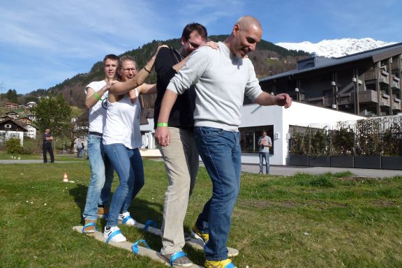 Teambuilding beim Riesenski, Teamolympiade