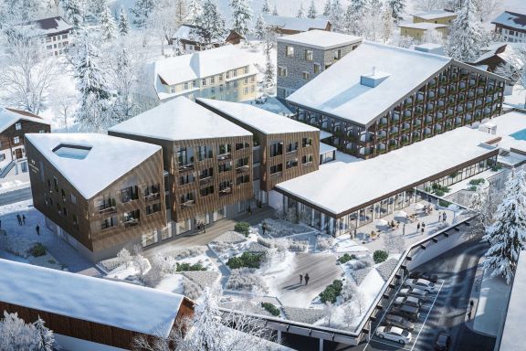 Aussenansicht Seminarhotel Löwen Schruns