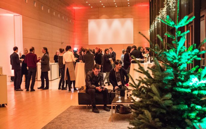 Ausklang beim Vorarlberger Convention Forum 2017 im Seefoyer im Festspielhaus Bregenz Ausklang beim Vorarlberger Convention Forum 2017 im Seefoyer im Festspielhaus Bregenz