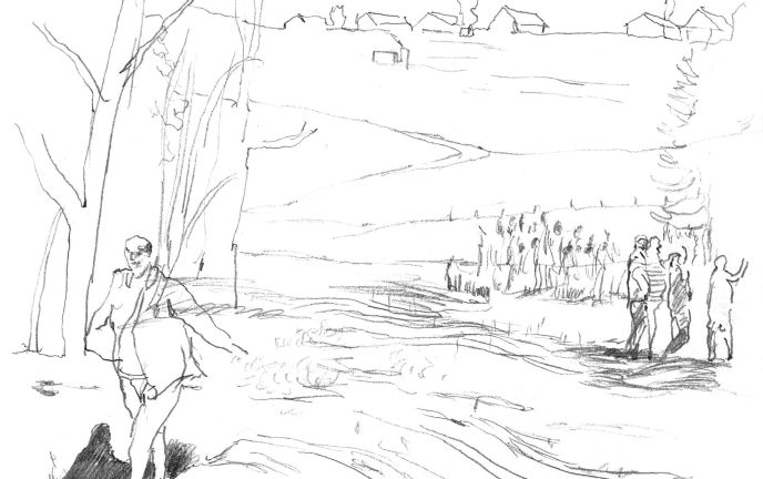 micelab:explorer Bleistiftzeichnung