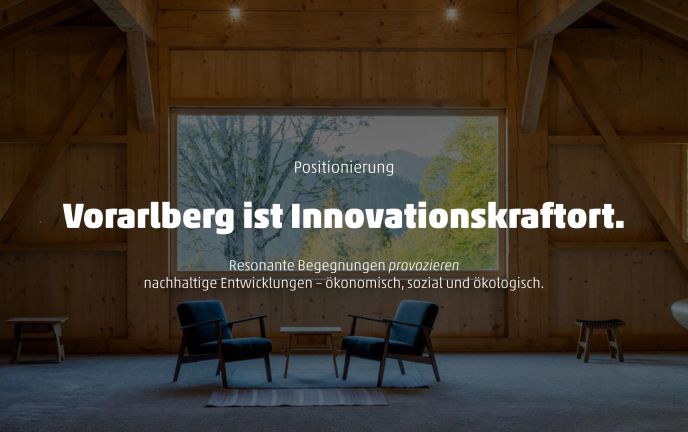 Business Meetings made in Vorarlberg, Innovationskraftort Business Meetings made in Vorarlberg, Innovationskraftort