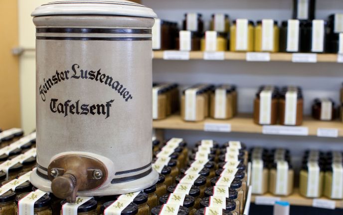 Tafelsenf Lustenauer Senf 