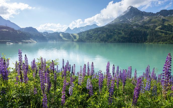 Stausee Kops (c) Lucas Tiefenthaler / Vorarlberg Tourismus