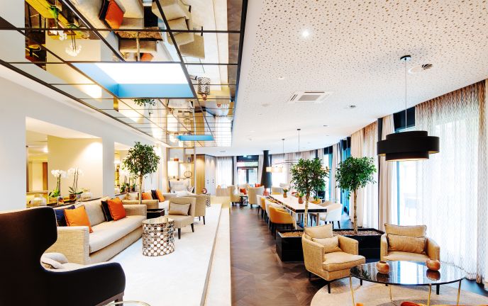 Lobby im Seminarhotel Grand Hotel Bregenz Lobby im Seminarhotel Grand Hotel Bregenz