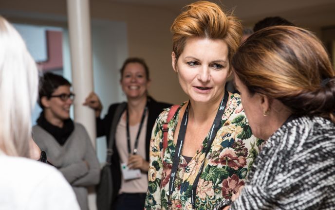 Teilnehmerinnen beim 6. Vorarlberger Convention Forum im Löwensaal in Hohenems Teilnehmerinnen beim 6. Vorarlberger Convention Forum im Löwensaal in Hohenems