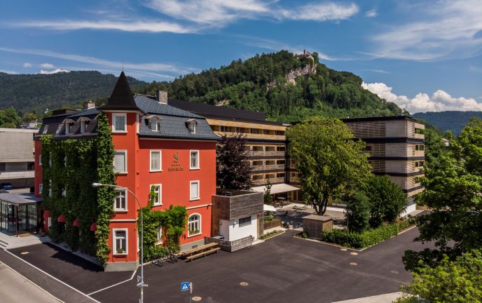 Gruppehotel Schwärzler Aussenansicht, Bregenz 