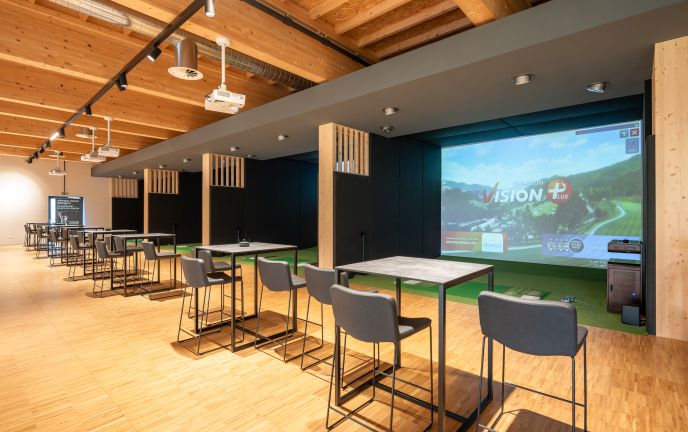 Indoor Golf Anlage