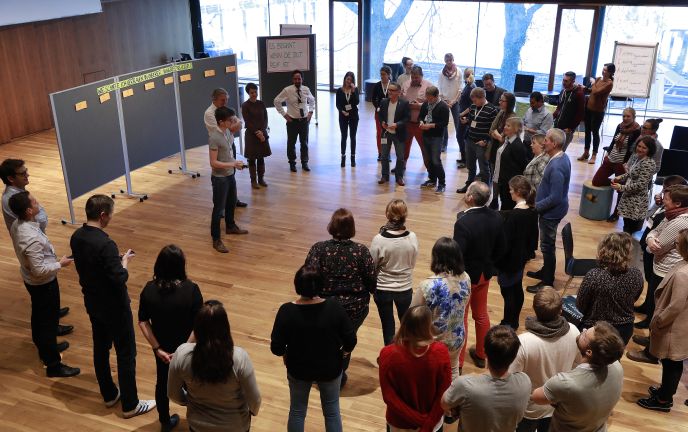 Präsentation beim micelab:experts im Festspielhaus Bregenz Präsentation beim micelab:experts im Festspielhaus Bregenz