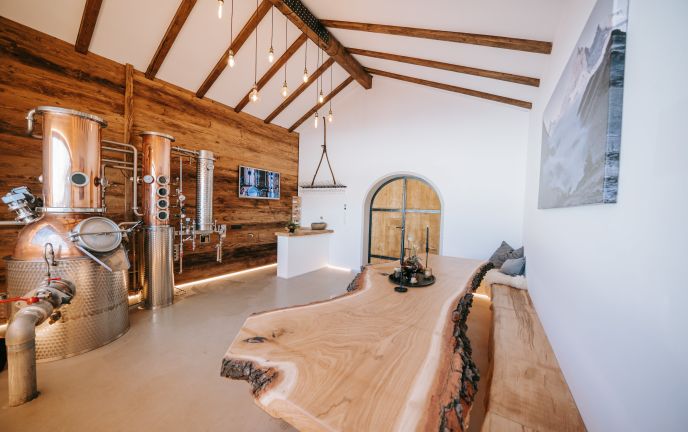 Rahmenprogramm im Bregenzerwald bei MAAN Spirituosen