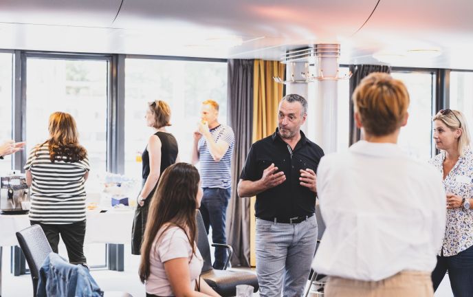Workshop auf dem Eventschiff MS Sonnenkönigin am Bodensee