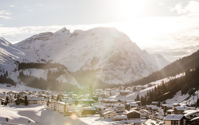 Winter in Lech am Arlberg