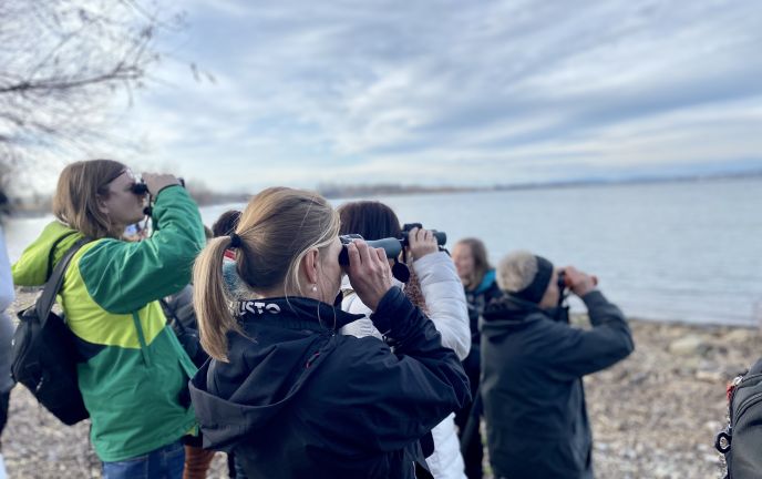 Vorarlberger Naturpicknick Birdwatching Hard