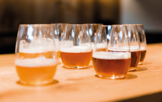 Omes Genusswelt, Bierverkostung Probiergläser 