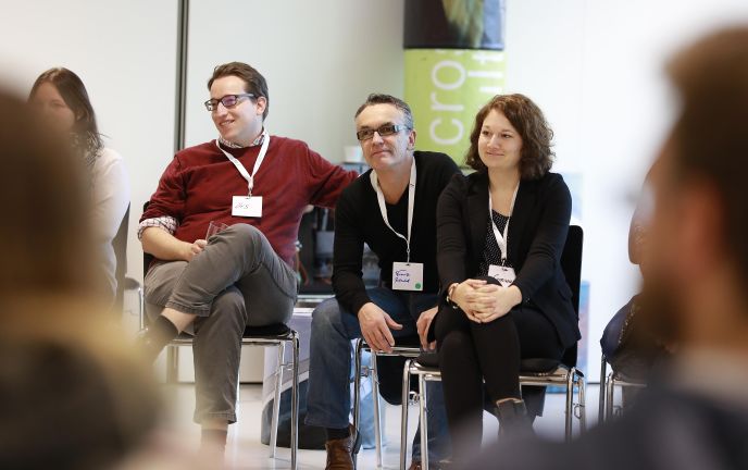 Teilnehmer beim micelab:experts im Festspielhaus Bregenz