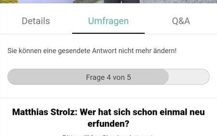 Live-Stream mit Matthias Strolz in der Events Vorarlberg App Live-Stream mit Matthias Strolz in der Events Vorarlberg App