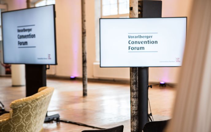 Screens Vorarlberger Convention Forum 2019 Screens Vorarlberger Convention Forum 2019