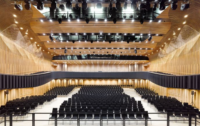 Konzertbestuhlung Grosser Saal Montforthaus Feldkirch Konzertbestuhlung Grosser Saal Montforthaus Feldkirch