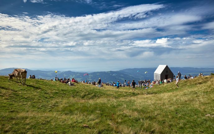 Teilnehmer beim FAQ Festival im Bregenzerwald
