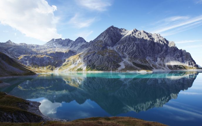 Lünersee im Brandnertal  Lünersee im Brandnertal