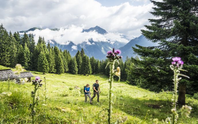 Wandern im Garneratal, Montafon 