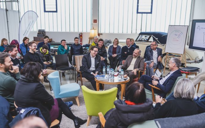 Fishbowl mit Viktor Mayer Schönberger im dataroom