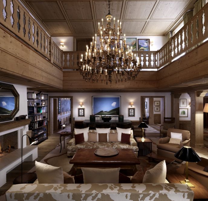 Wohnzimmer im Chalet Aurelio, Lech Wohnzimmer im Chalet Aurelio, Lech