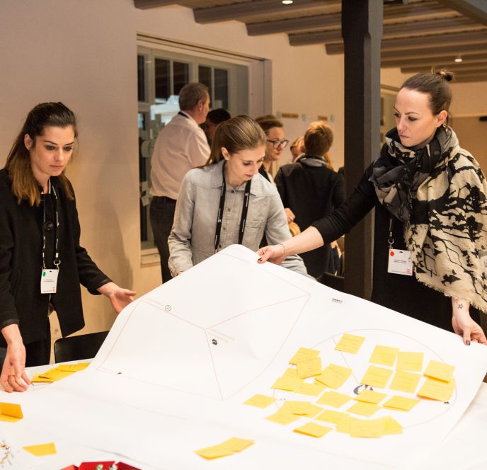 Interaktiver Workshop beim 6. Vorarlberger Convention Forum im Löwensaal in Hohenems