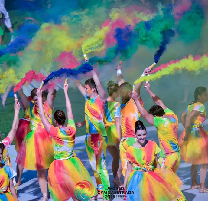 Eröffnung Weltgymnaestrada 2019, Birkenwiese Dornbirn Eröffnung Weltgymnaestrada 2019, Birkenwiese Dornbirn