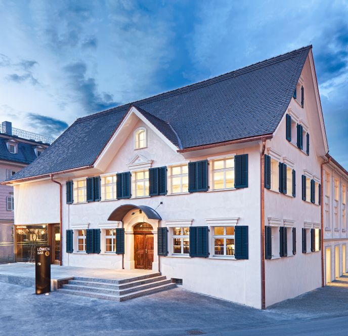 Aussenansicht Löwensaal, Hohenems Aussenansicht Löwensaal, Hohenems