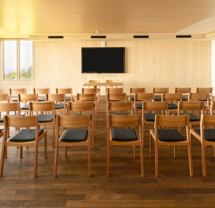 Seminarbestuhlung am Pfänder