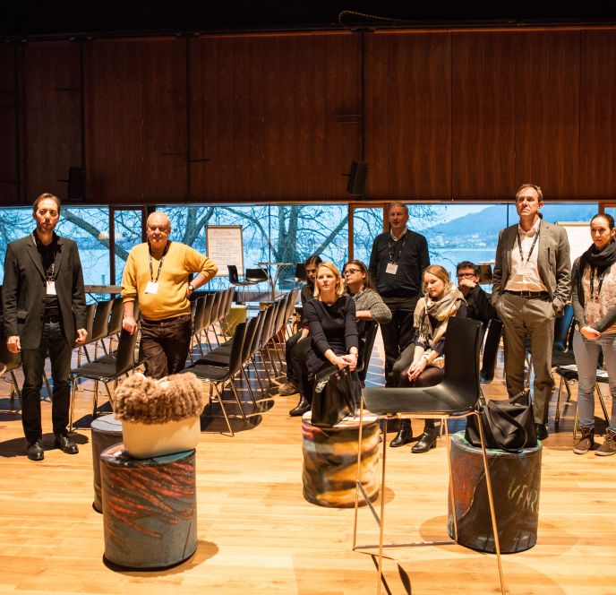 Teilnehmer Workshop beim Vorarlberger Convention Forum 2017 im Festspielhaus Bregenz Teilnehmer Workshop beim Vorarlberger Convention Forum 2017 im Festspielhaus Bregenz