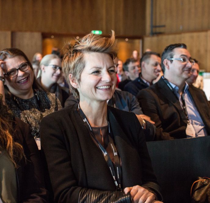 Publikum beim Vorarlberger Convention Forum 2017 im Seestudio im Festspielhaus Bregenz Publikum beim Vorarlberger Convention Forum 2017 im Seestudio im Festspielhaus Bregenz