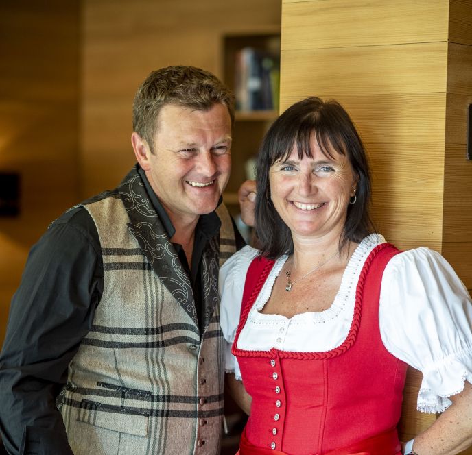 Gastgeberin Natalie und Michael Läßer, Sonne Mellau Gastgeberin Natalie und Michael Läßer, Sonne Mellau