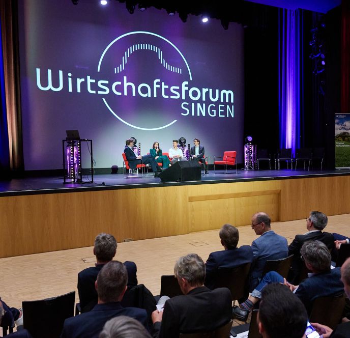 Stadthalle Singen Wirtschaftsforum Singen