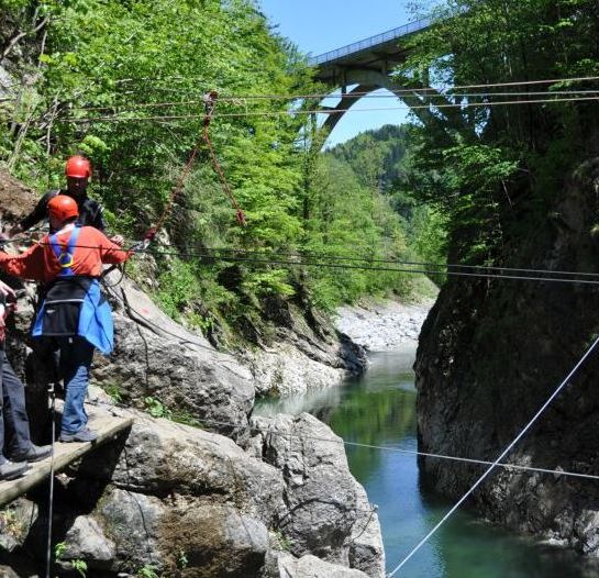 Rahmenprogramm Hochseilgarten