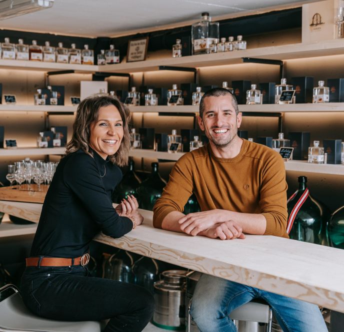 Markus und Andrea Rambach, MAAN Spirituosen