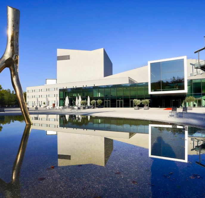 Aussenansicht Festspielhaus Bregenz