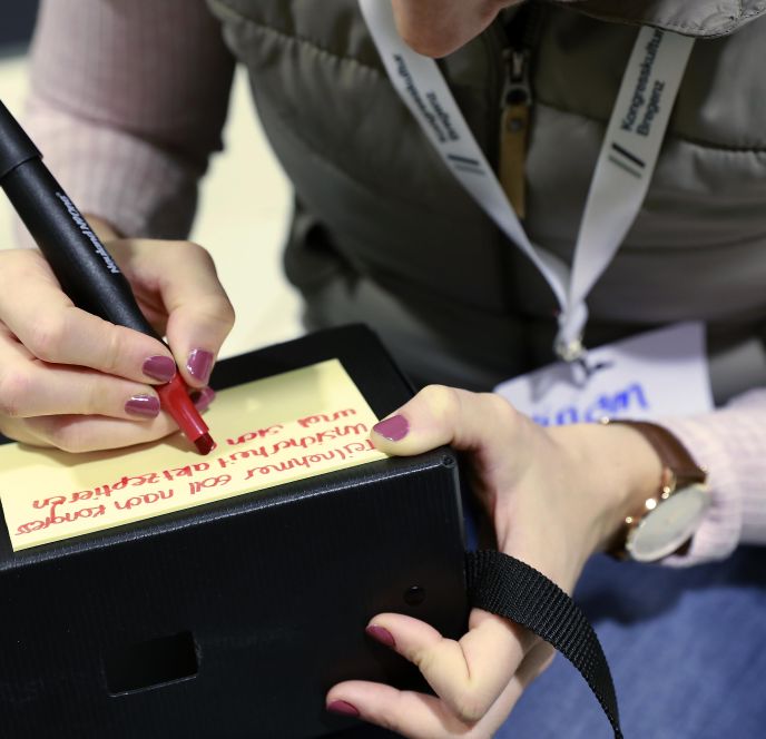 Workshop beim micelab:experts im Festspielhaus Bregenz