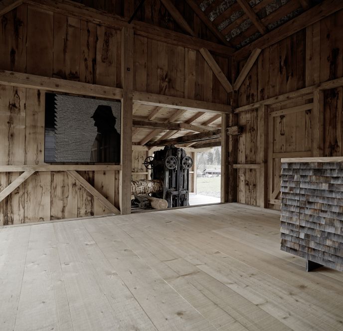 Innenraum Alte Säge, Bezau