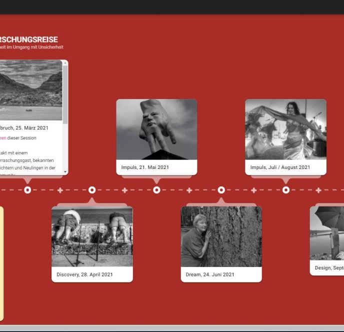 Screenshot Events Vorarlberg Plattform Pinnwand