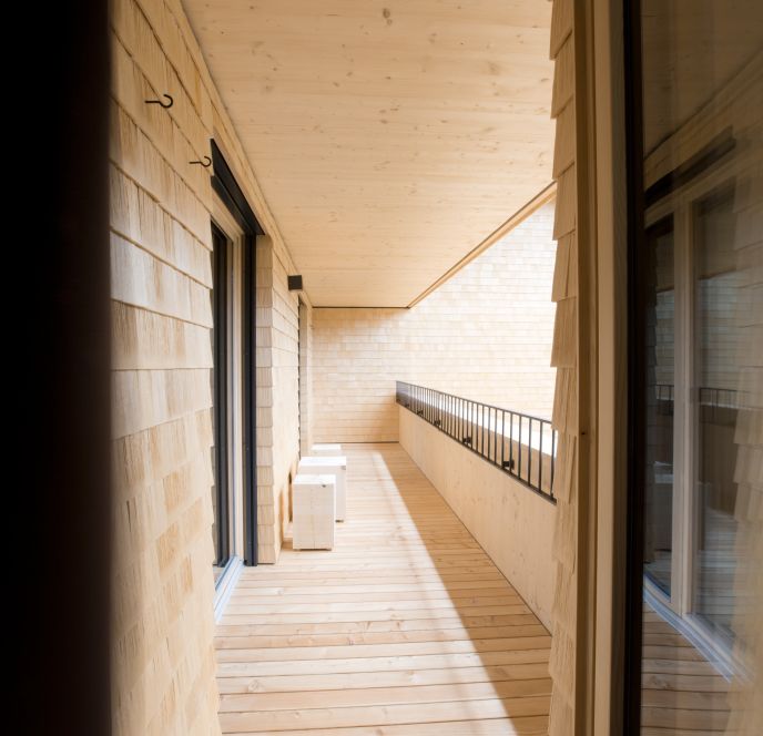 Balkon Seminarhaus Schtûbat, Andelsbuch