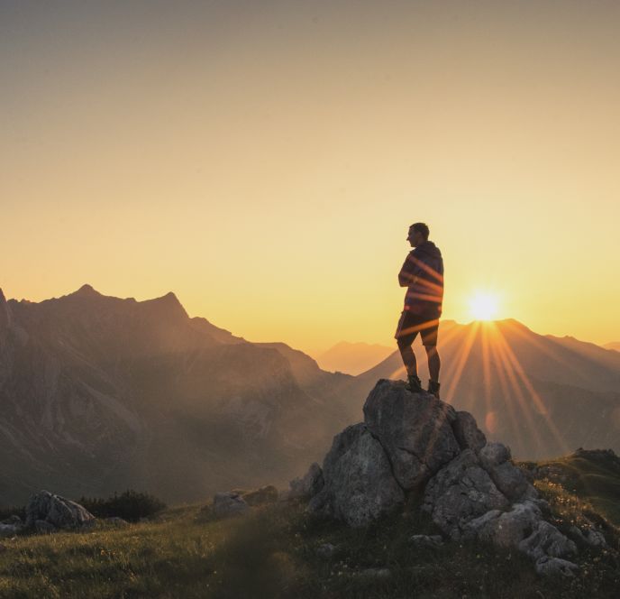 Sonnenaufgangswanderung Heiterberg und Gamsfuß