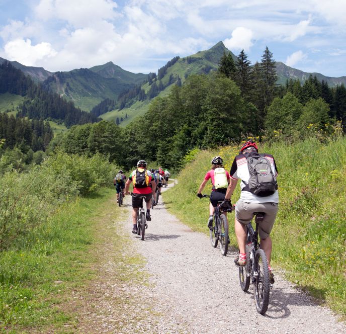 Bike Tour Kleinwalsertal Bike Tour Kleinwalsertal