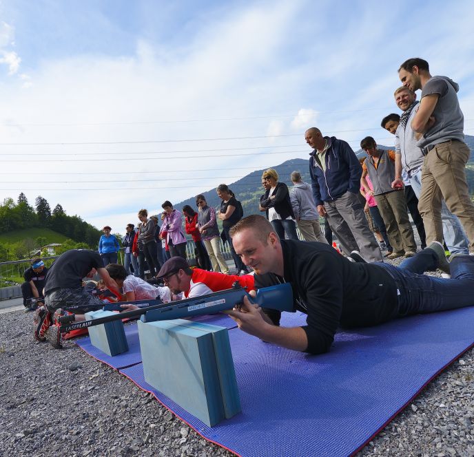 Team-Building Aktivität Vorarlberg, Biathlon Team-Building Aktivität Vorarlberg, Biathlon