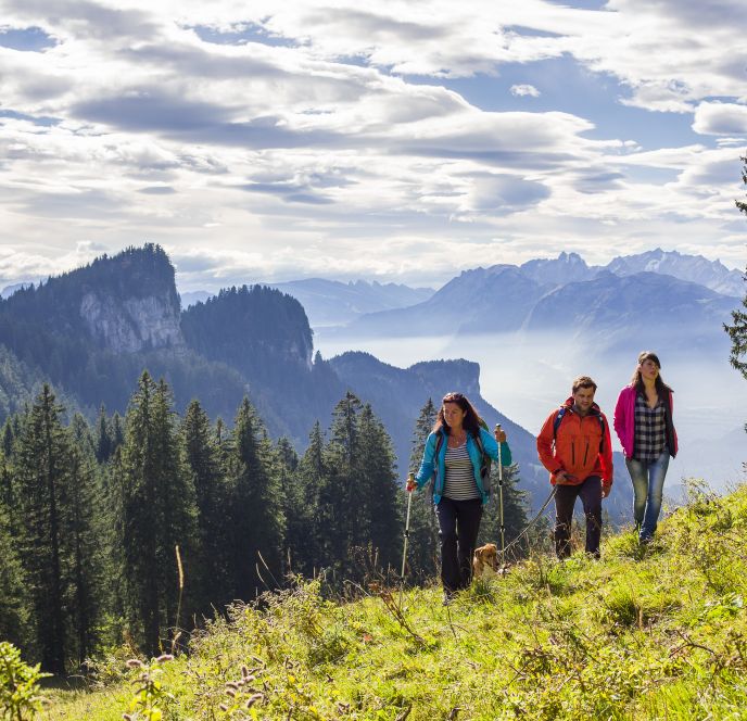 Wandern Hohenems Schuttannen