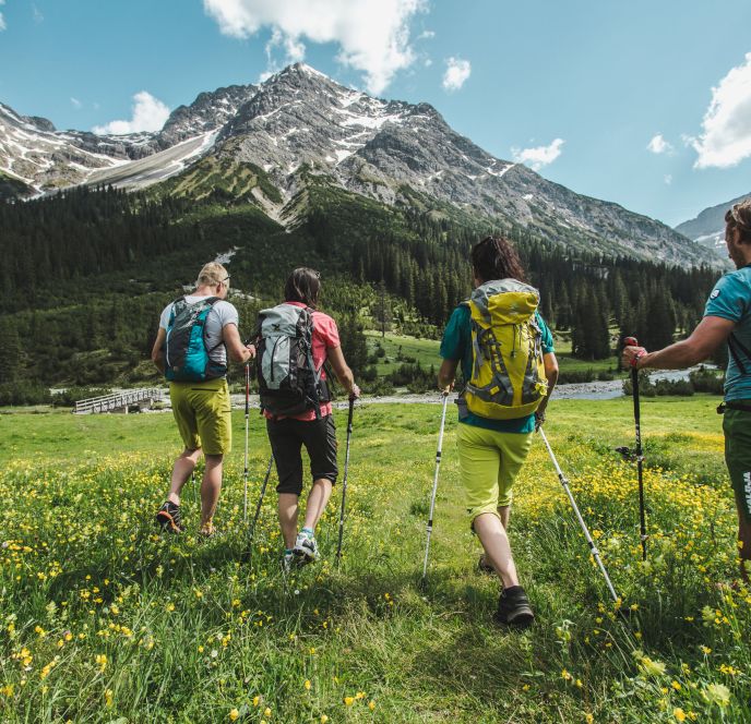 Wandern im Sommer in Lech am Arlberg