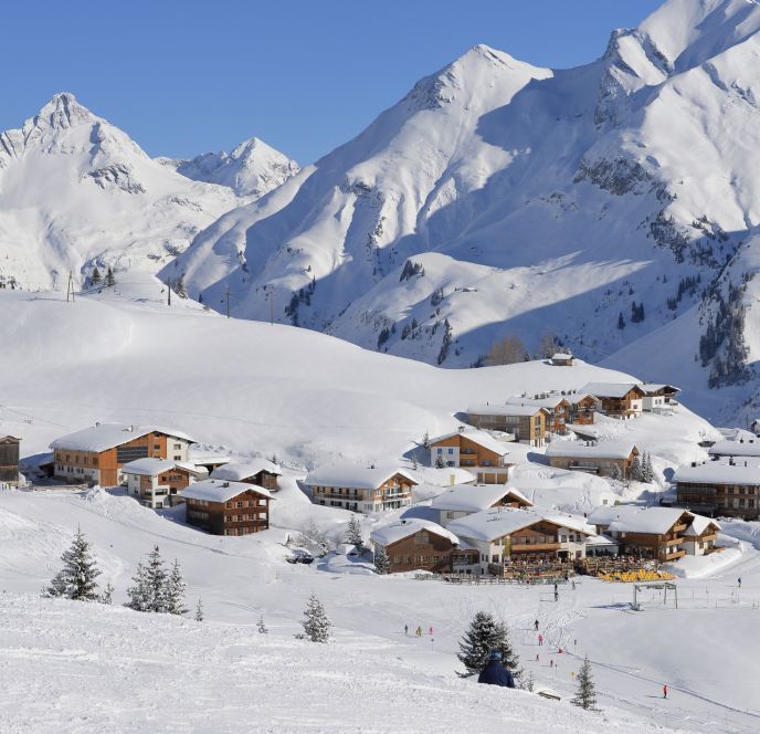 Skigebiet Lech Oberlech Skigebiet Lech Oberlech